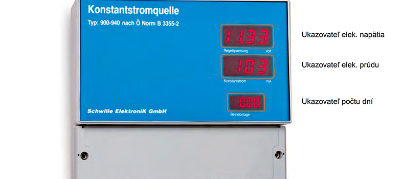 Elektroosmóza samoregulačný systém Ekosan