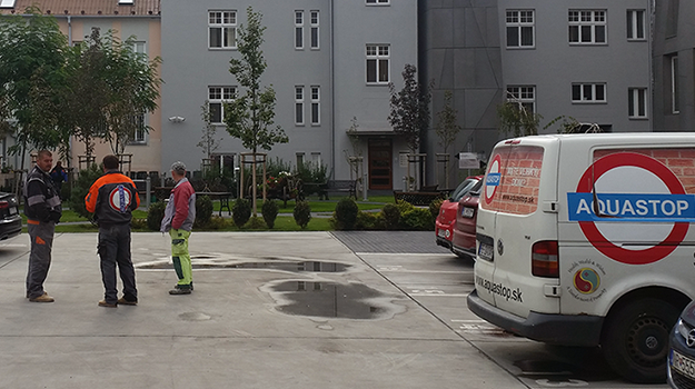 Sanačná realizácia Jakubovo námestie Bratislava