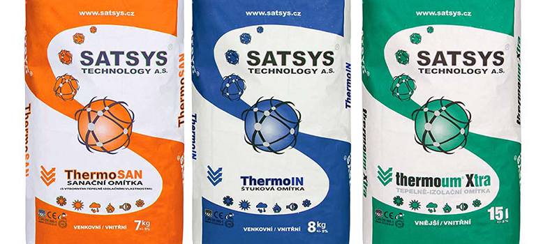 Sanačná omietka Thermosan