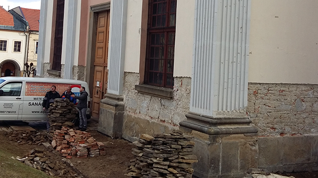 Sanačná realizácia kostola Levoča